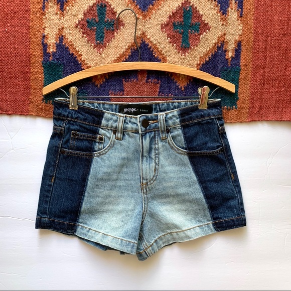 Nasty Gal Pants - • Nasty Gal • high rise denim shorts. Size 24